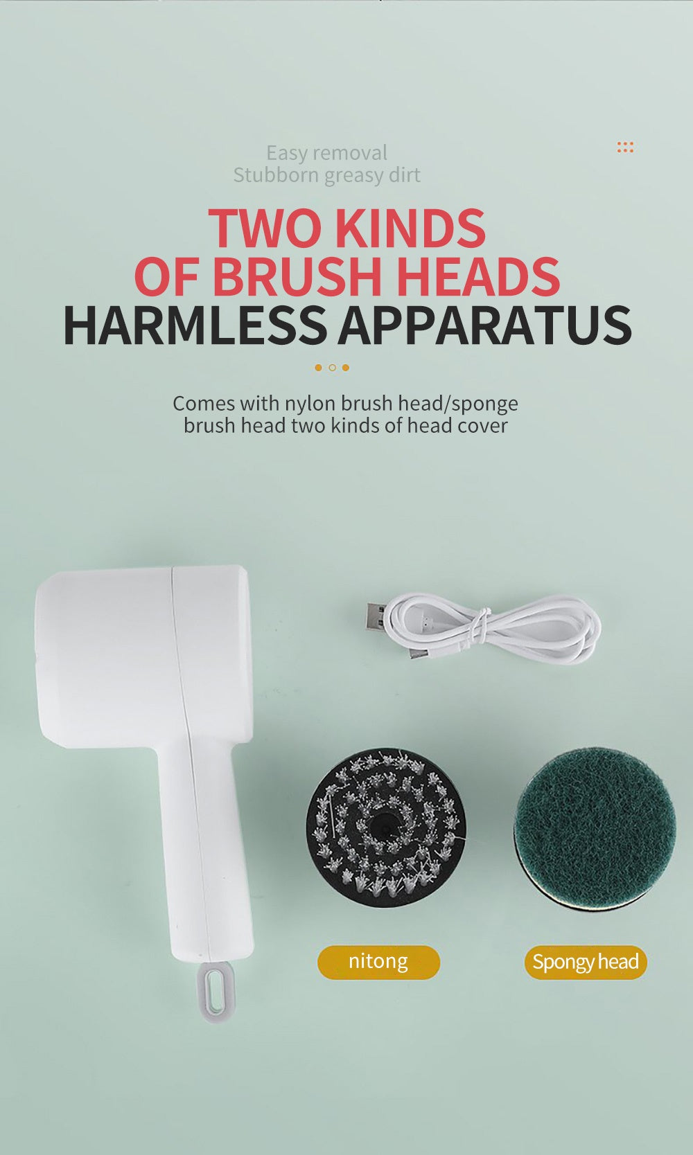 Cleaning Magic Electric Brush (5-in-1)